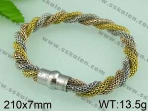 Stainless Steel Mesh Bracelet - KB64803-K