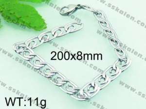 Stainless Steel Bracelet(Men) - KB64946-Z