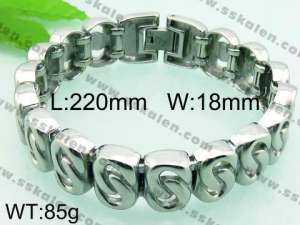 Stainless Steel Bracelet(Men) - KB65030-BDC