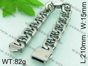 Stainless Steel Bracelet(Men) - KB65032-BDC