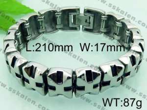 Stainless Steel Bracelet(Men) - KB65033-BDC