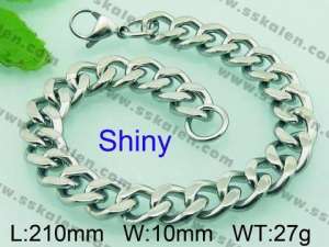 Stainless Steel Bracelet(Men) - KB65365-Z