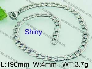 Stainless Steel Bracelet(Men) - KB65371-Z