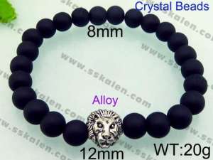 Stainless Steel Crystal Bracelet - KB66881-XS