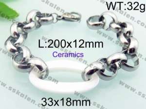 Stainless Steel Bracelet(Men) - KB67557-Z