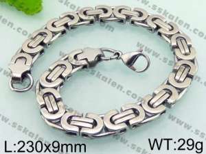 Stainless Steel Bracelet(Men) - KB68758-H
