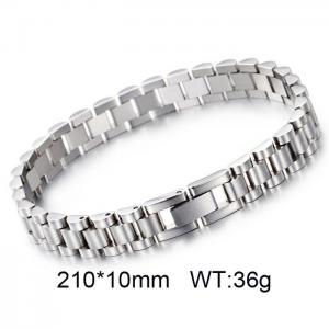 Stainless Steel Bracelet(Men) - KB71937-DR