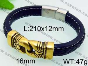 Leather Bracelet - KB72308-K
