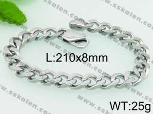 Stainless Steel Bracelet(Men) - KB74437-Z
