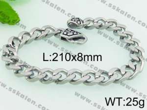 Stainless Steel Bracelet(Men) - KB74438-Z