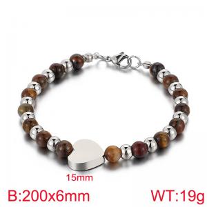 Stainless Steel Bracelet(women) - KB74593-Z
