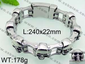 Stainless Steel Bracelet(Men) - KB76207-BD