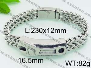 Stainless Steel Bracelet(Men) - KB79612-BD