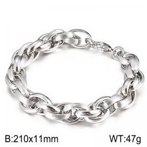 Stainless Steel Bracelet(Men) - KB80794-Z