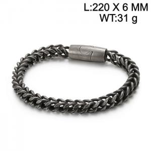 Stainless Steel Bracelet(Men) - KB82299-BD