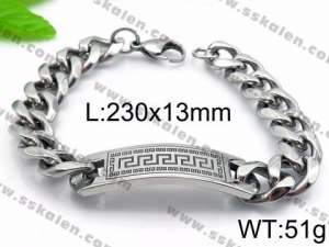 Stainless Steel Bracelet(Men) - KB86699-TSC