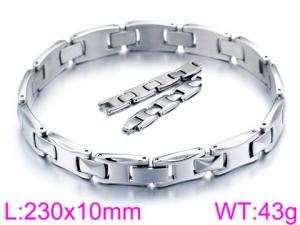 Stainless Steel Bracelet(women) - KB92306-K