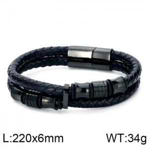Leather Bracelet - KB92477-K