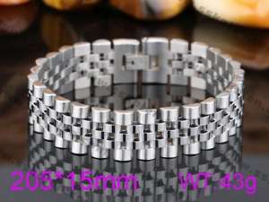 Stainless Steel Bracelet(Men) - KB92895-K