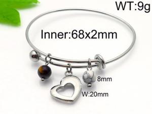 Stainless Steel Bangle - KB93747-Z