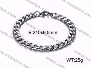Stainless Steel Bracelet(Men) - KB94755-Z
