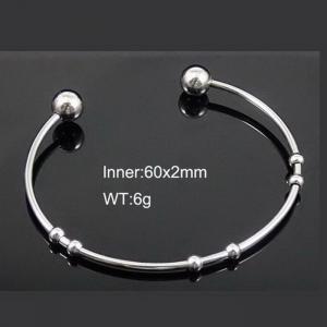 Stainless Steel Bangle - KB95444-Z