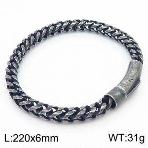 Stainless Steel Bracelet(Men) - KB95694-BD