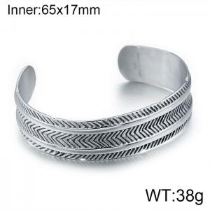 Stainless Steel Bangle - KB97951-BD