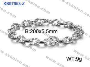 Stainless Steel Bracelet(Men) - KB97953-Z