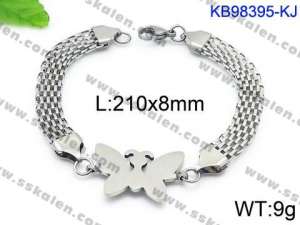 Stainless Steel Bracelet(Men) - KB98395-KJ