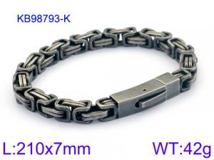 Stainless Steel Special Bracelet - KB98793-K