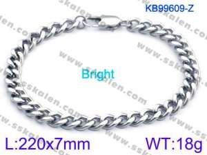 Stainless Steel Bracelet(Men) - KB99609-Z