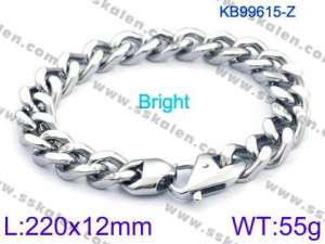 Stainless Steel Bracelet(Men) - KB99615-Z