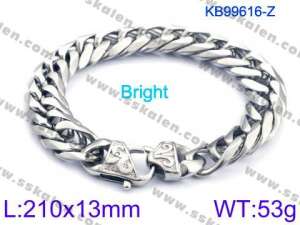 Stainless Steel Bracelet(Men) - KB99616-Z