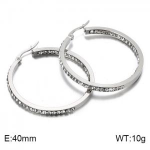 Stainless Steel Earring - KE100402-WGXY