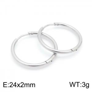 Stainless Steel Earring - KE100513-Z
