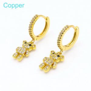 Copper Earring - KE101066-TJG