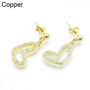 Copper Earring - KE102391-TJG