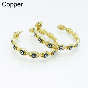 Copper Earring - KE102427-TJG