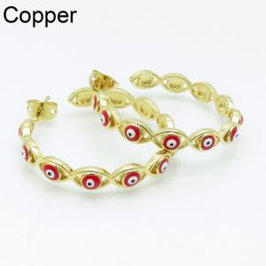 Copper Earring - KE102428-TJG