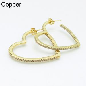 Copper Earring - KE102432-TJG