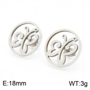 Stainless Steel Earring - KE102665-K