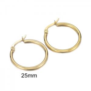 SS Gold-Plating Earring - KE102879-WGJM
