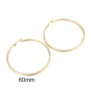 SS Gold-Plating Earring - KE102883-WGJM