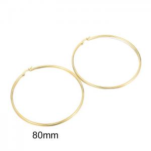 SS Gold-Plating Earring - KE102885-WGJM