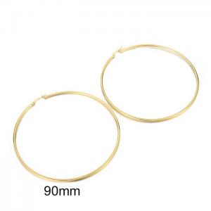 SS Gold-Plating Earring - KE102886-WGJM