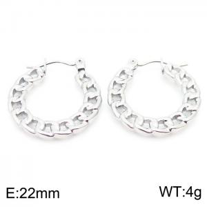 Stainless Steel Earring - KE104078-LM