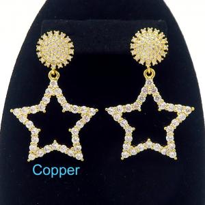 Copper Earring - KE104568-TJG