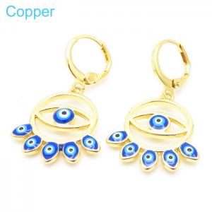 Copper Earring - KE104583-TJG