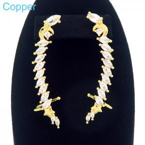 Copper Earring - KE104585-TJG